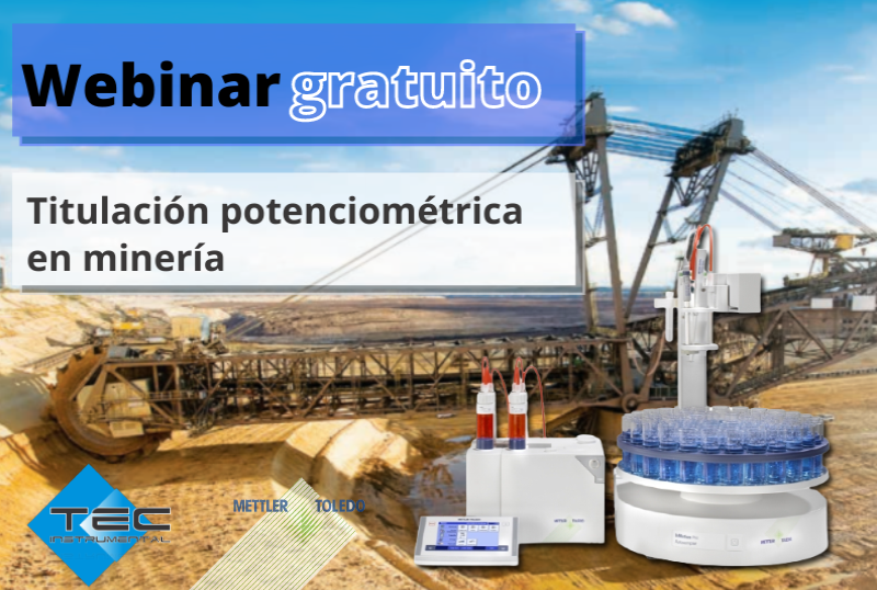 Webinar - Titulación potenciométrica en minería