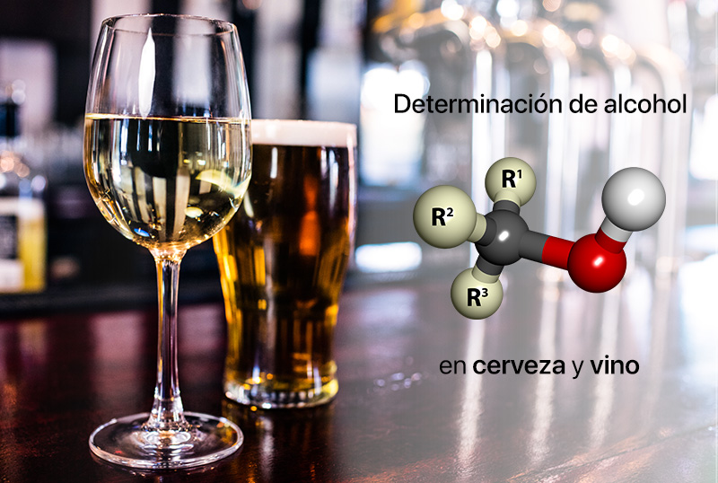 Determinación de alcohol en vino y cerveza - Alimentos, bebidas y piensos -  Tec Instrumental S.A.