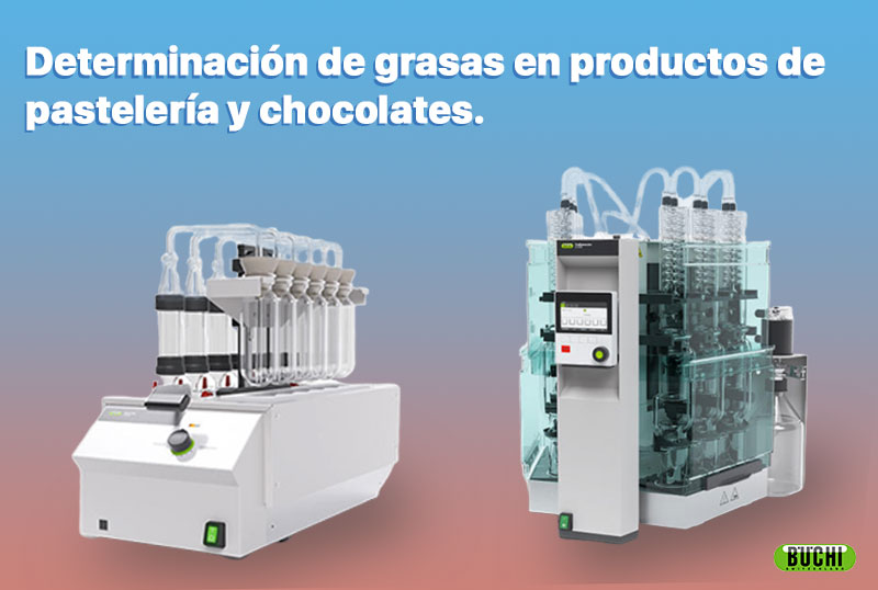 Determinación de grasas en productos de pastelería y chocolates