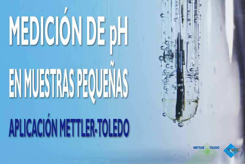 Medición de pH en muestras pequeñas