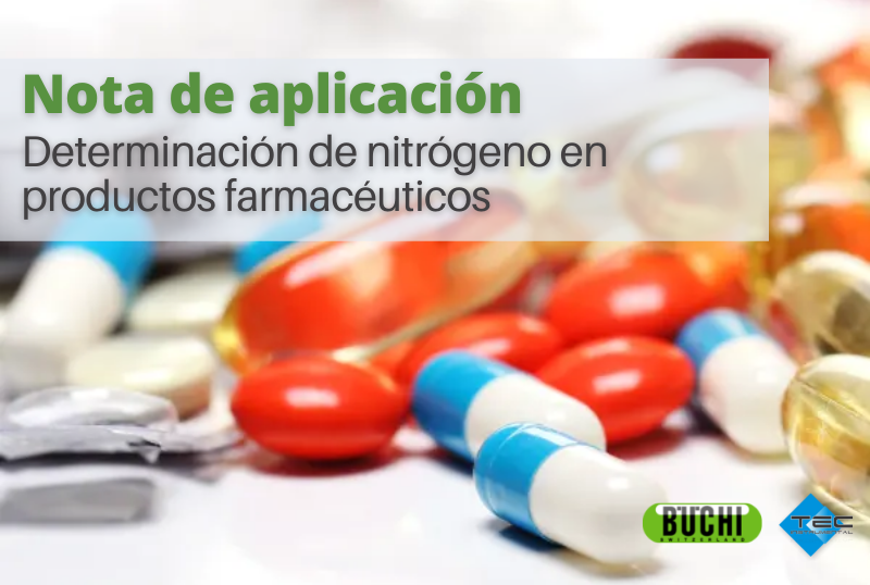 Determinación de nitrógeno en productos farmacéuticos