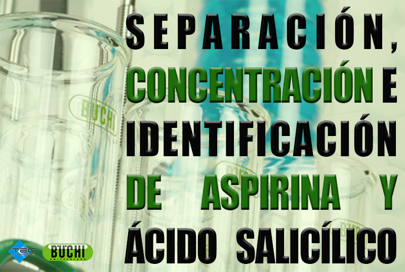 Separación, concentración e identificación de aspirina y ácido salicílico.