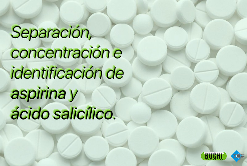 Separación, concentración e identificación de aspirina y ácido salicílico