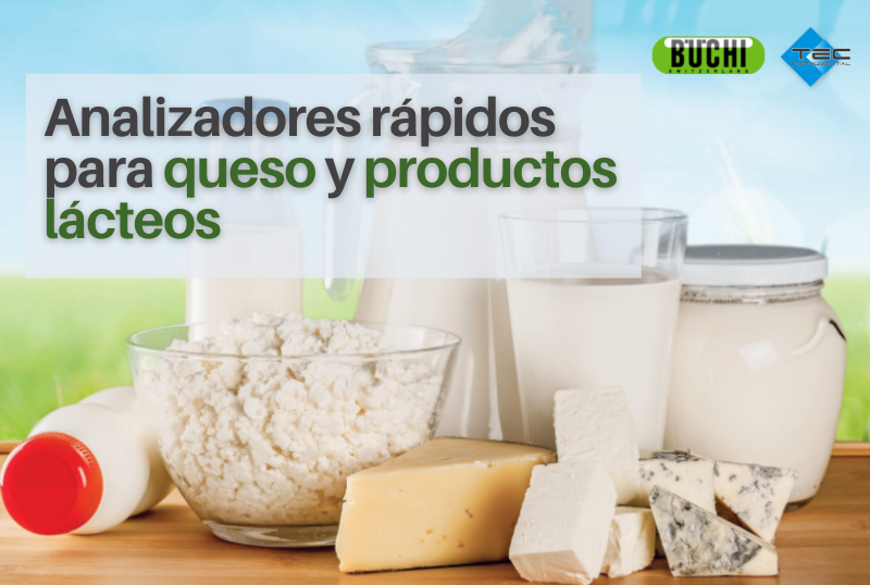 Analizadores rápidos para  queso y productos lácteos