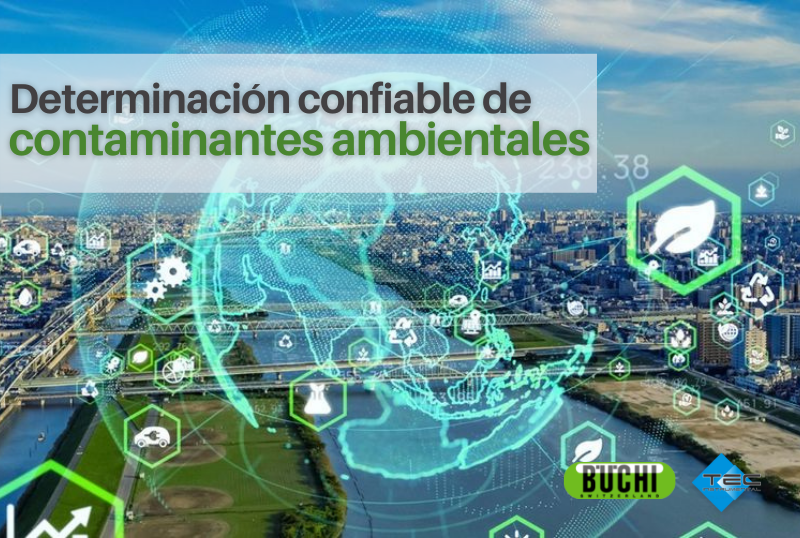 Determinación confiable de  contaminantes ambientales