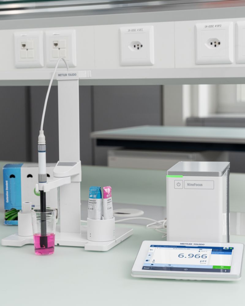 Nuevo Sistema de medición de pH NineFocus™