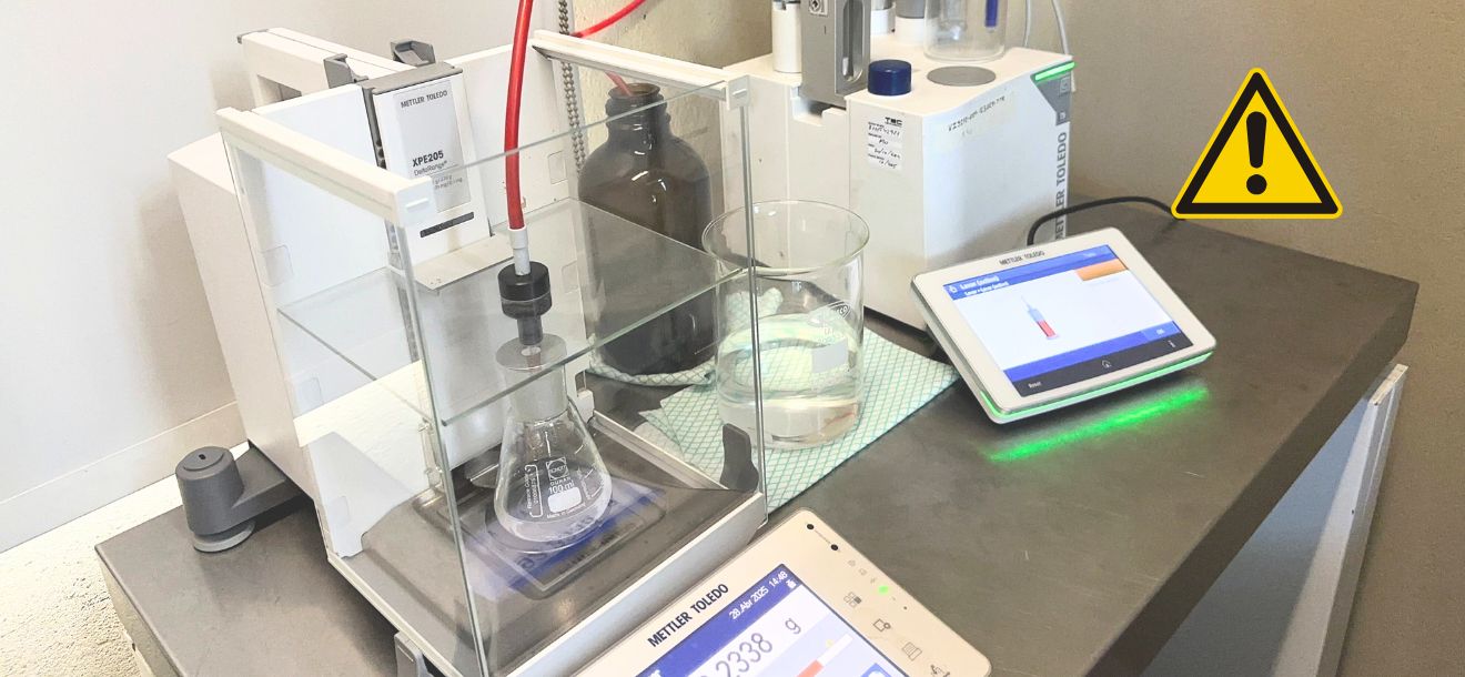 Información importante sobre servicio de calibración de buretas
