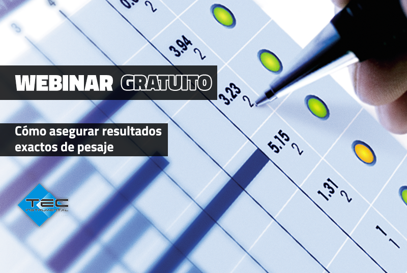 WEBINAR - Cómo asegurar resultados exactos de pesaje