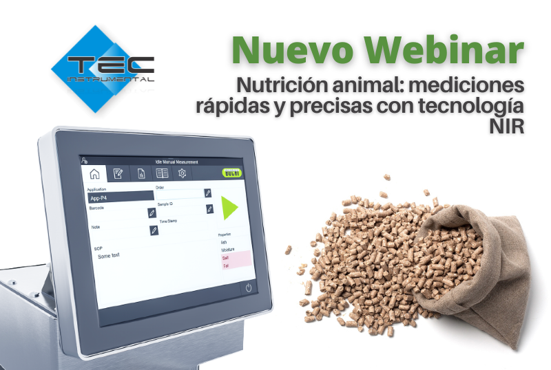 Nuevo Webinar - Nutrición animal: mediciones rápidas y precisas con tecnología NIR