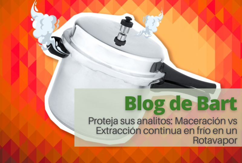 Proteja sus analitos: Maceración vs Extracción continua en frío en un Rotavapor