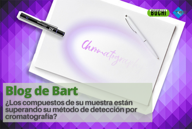 ¿Los compuestos de su muestra están superando su método de detección por cromatografía?