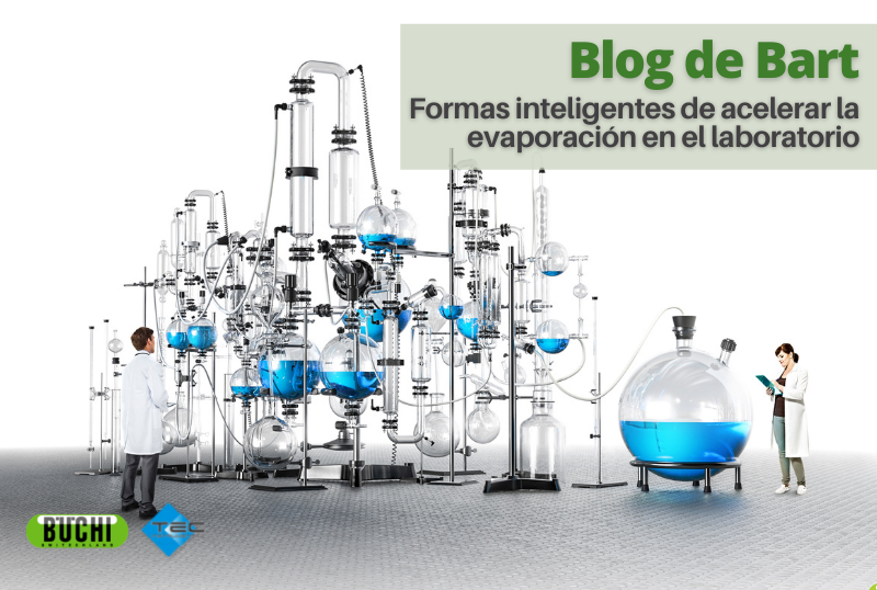 Formas inteligentes de acelerar la evaporación en el laboratorio