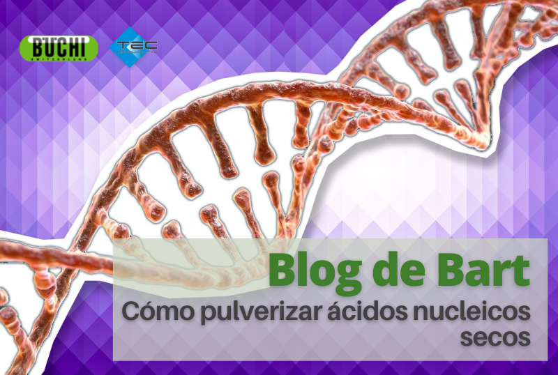 Cómo pulverizar ácidos nucleicos secos