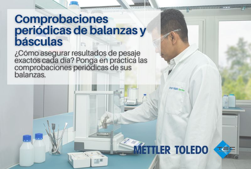 Comprobaciones periódicas de balanzas y básculas