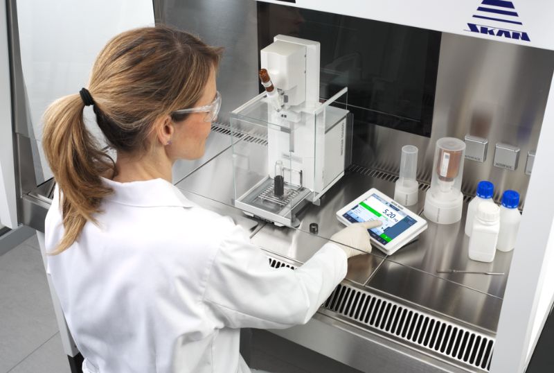 Dispensación segura de polvos