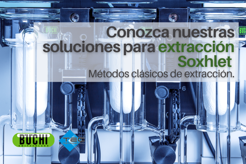 Conozca nuestras soluciones para extracción Soxhlet