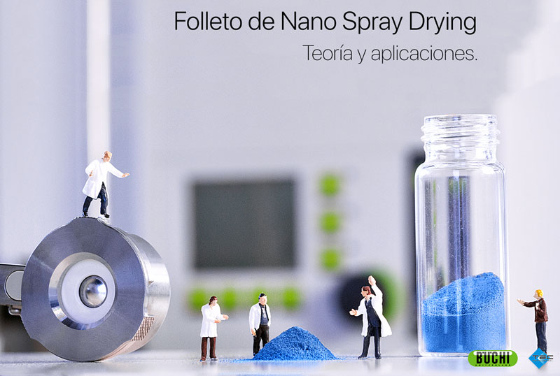 Folleto de Nano Spray Drying