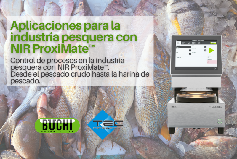 Aplicaciones para la industria pesquera con NIR ProxiMate™