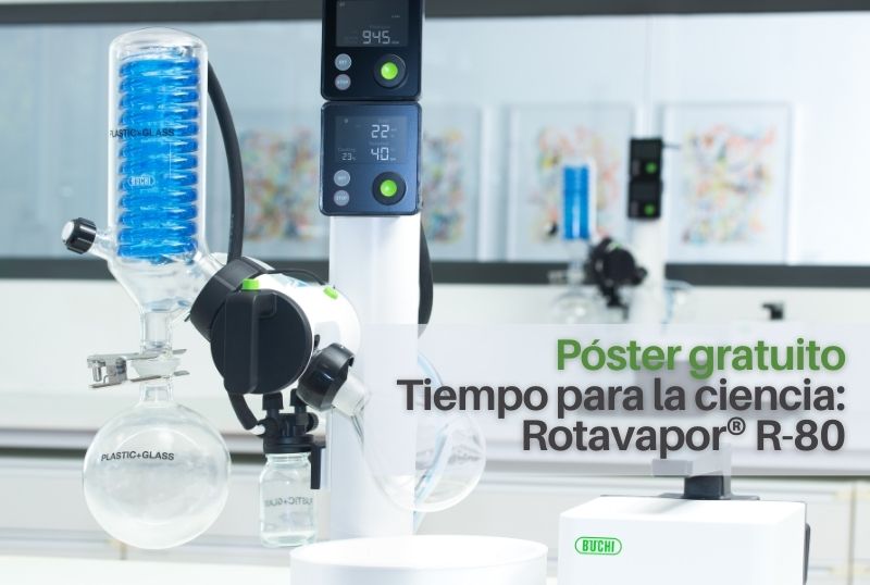 Póster gratuito - Tiempo para la ciencia: Rotavapor® R-80