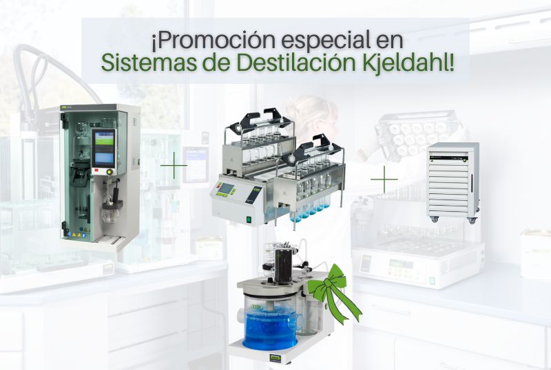 ¡Promoción Especial en Sistemas de Destilación Kjeldahl!